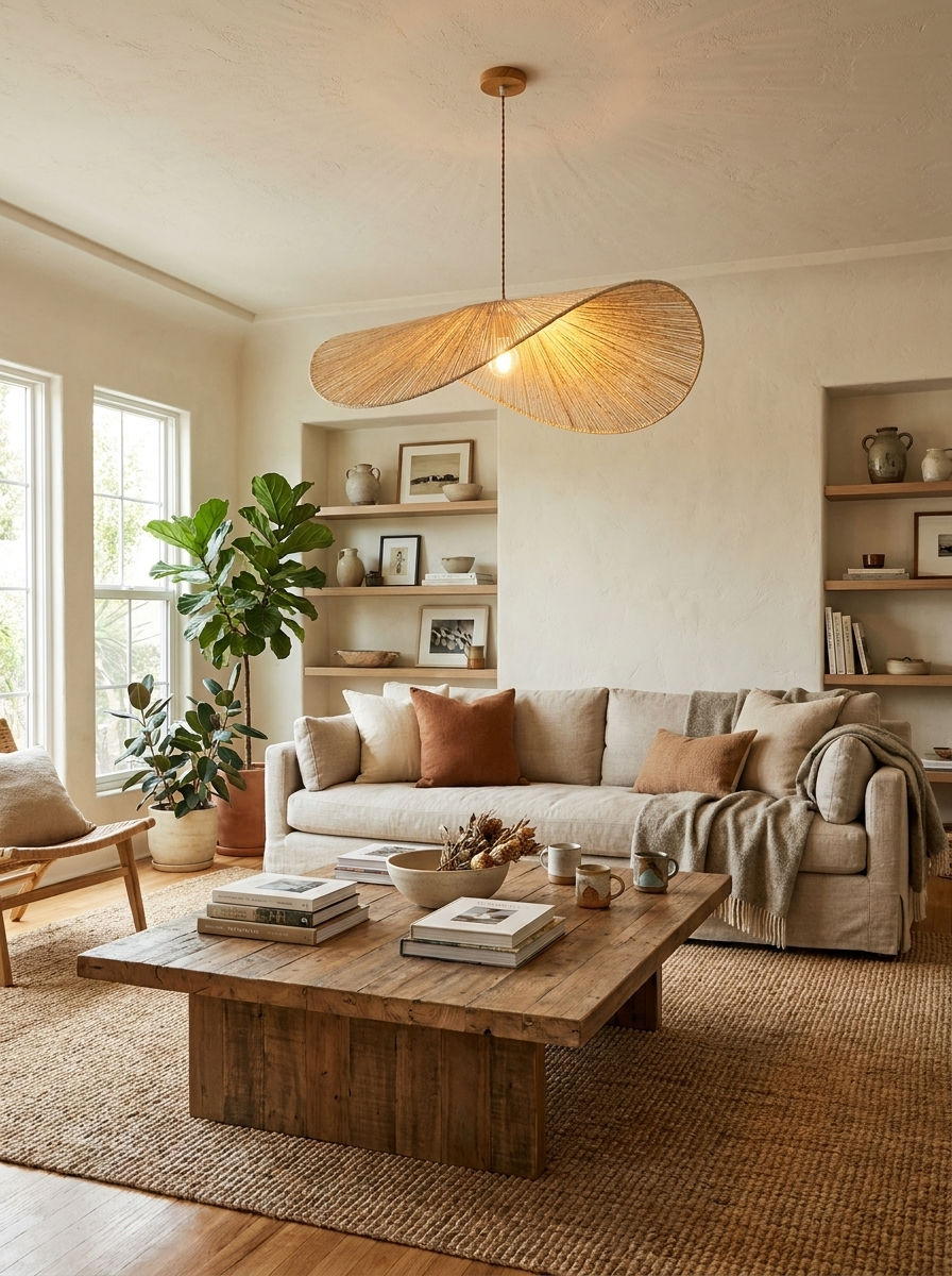 Norvencombe Hanglamp met papieren snoer