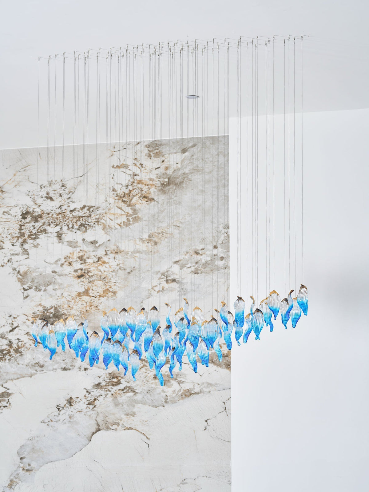 Asteria Wave Blown glas Customize Kroonluchter