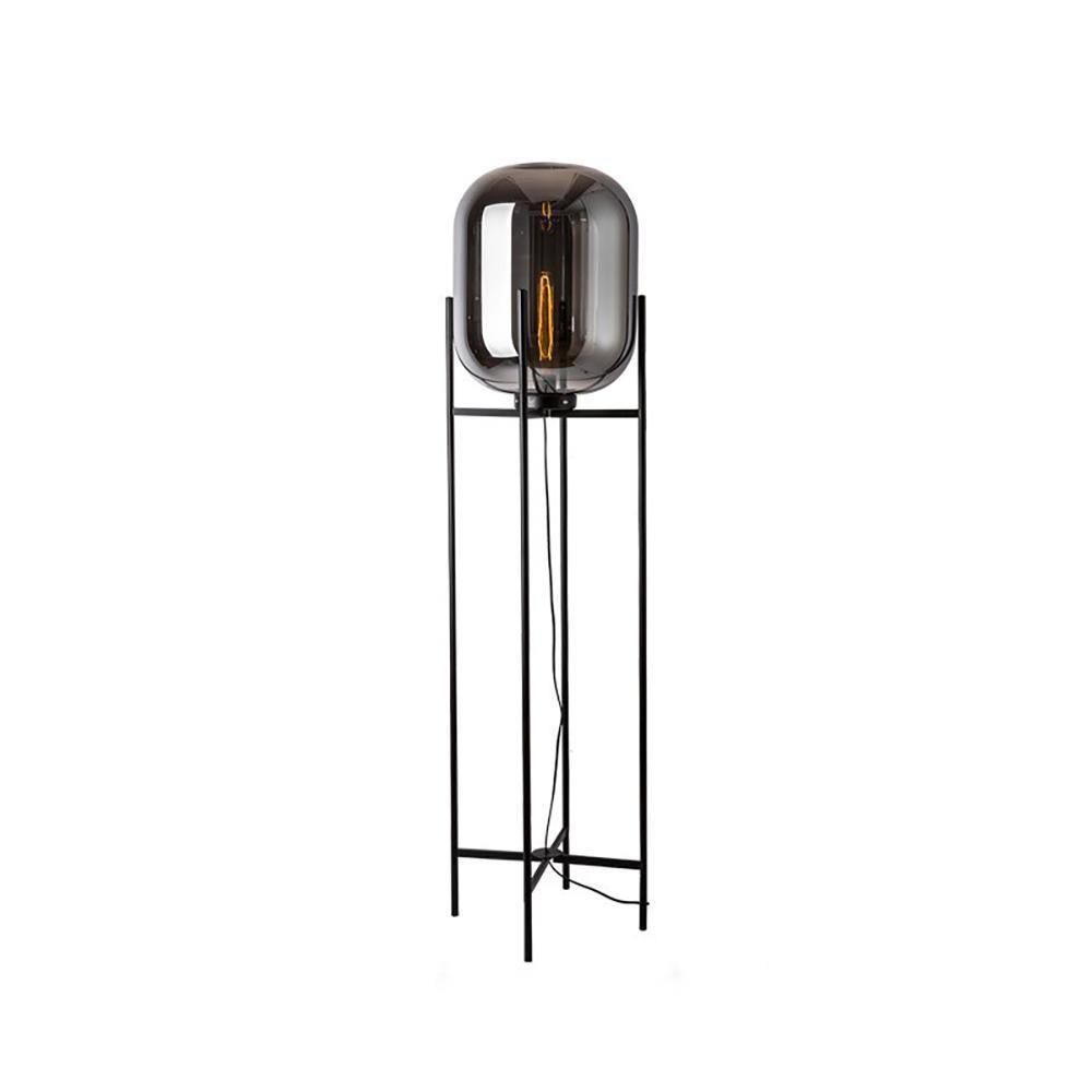 Liorivelia industriële vloerlamp van glas