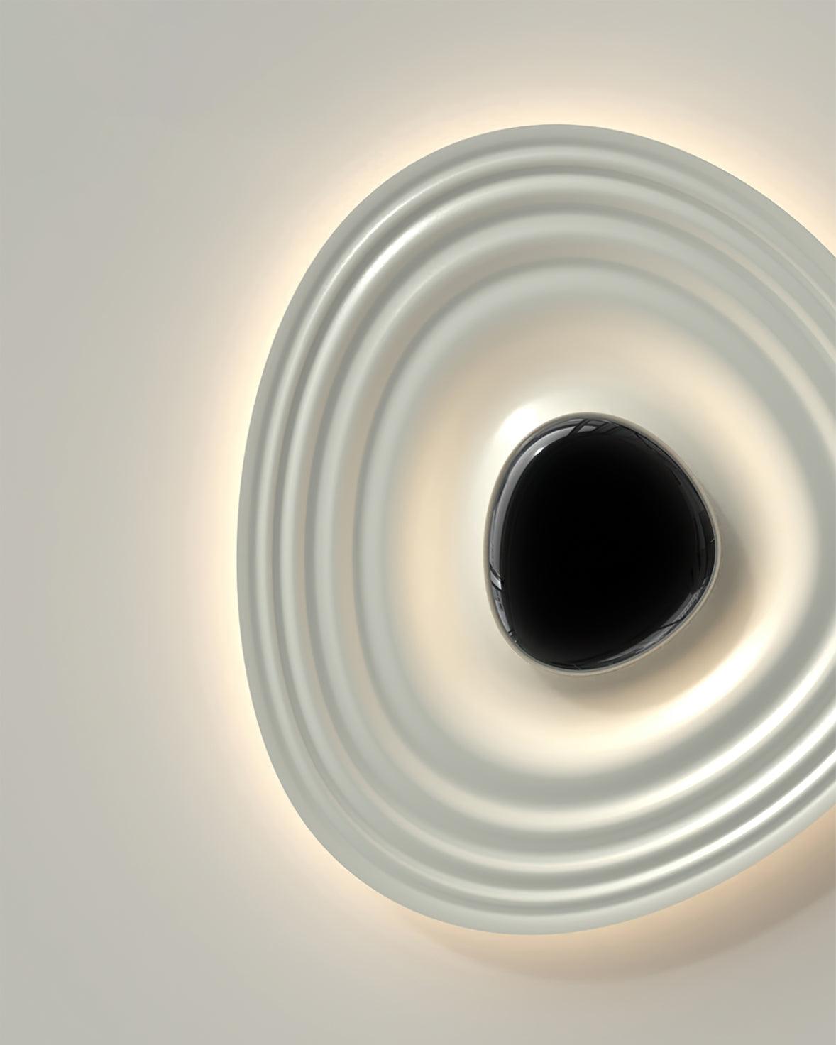 Idra plafondlamp Ripple Ring Modern sculpturaal