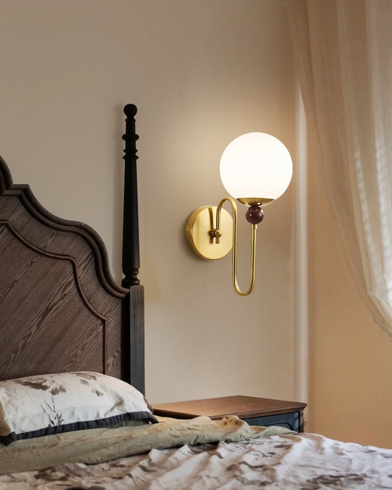 Jorvyn wandlamp met lusarm