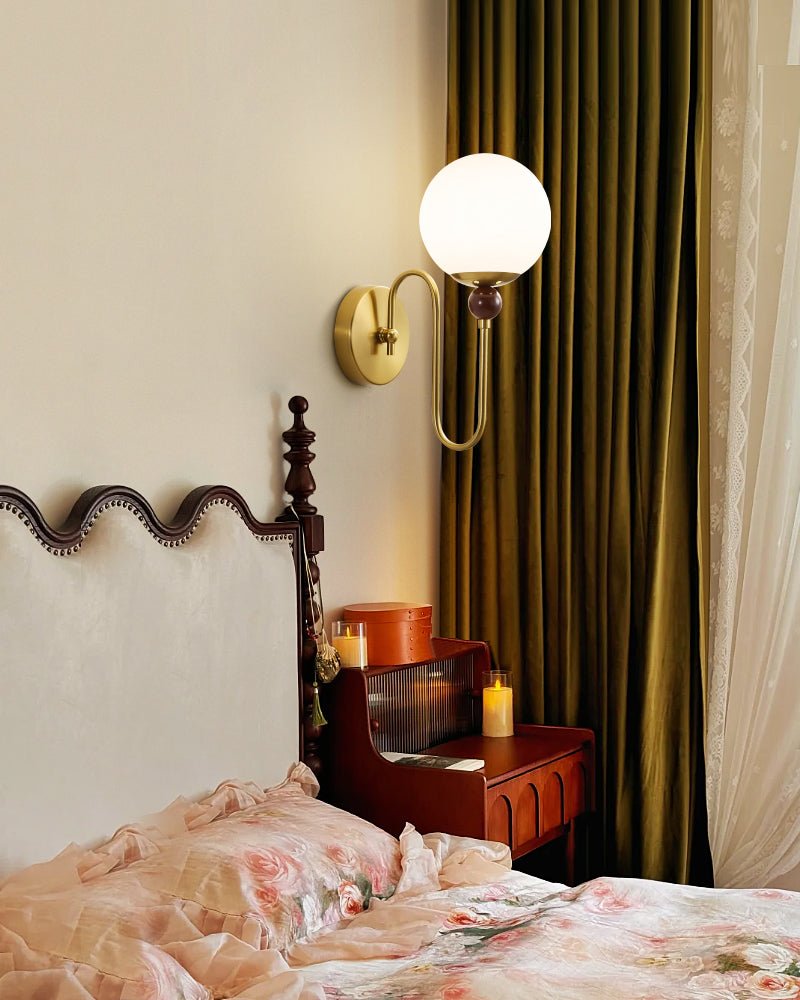 Jorvyn wandlamp met lusarm