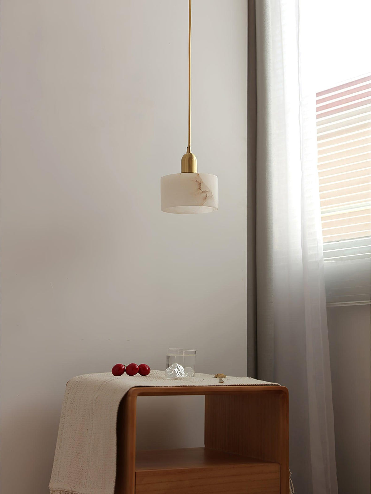 Fjara hanglamp met albast