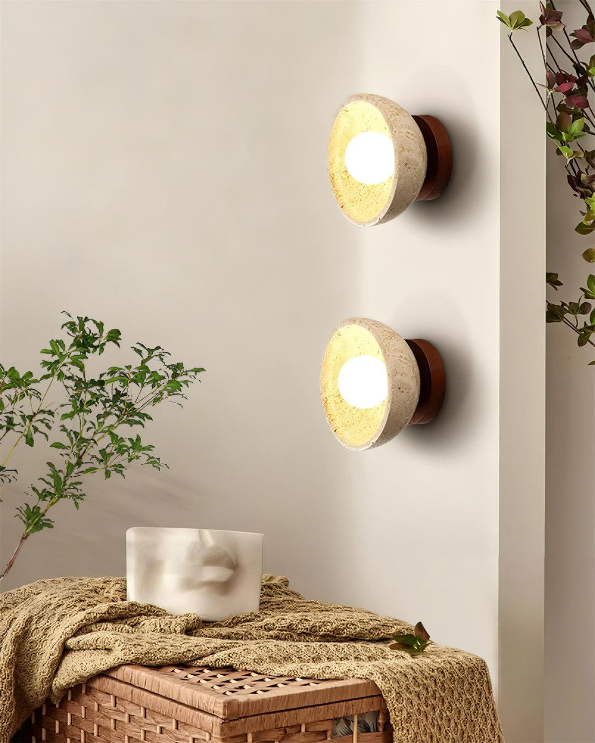 Velerette wandlamp