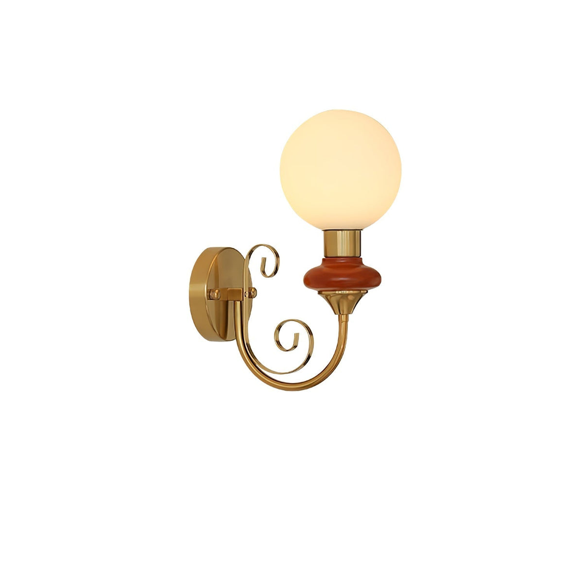 Bela Premium Noordse kunst glazen wandlamp