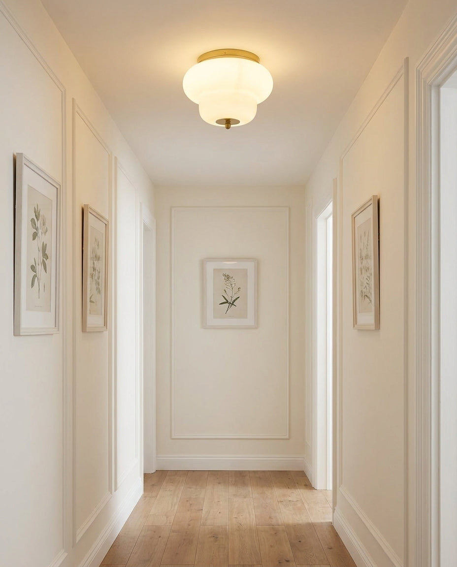 Dewdrop Vlakke plafondlamp
