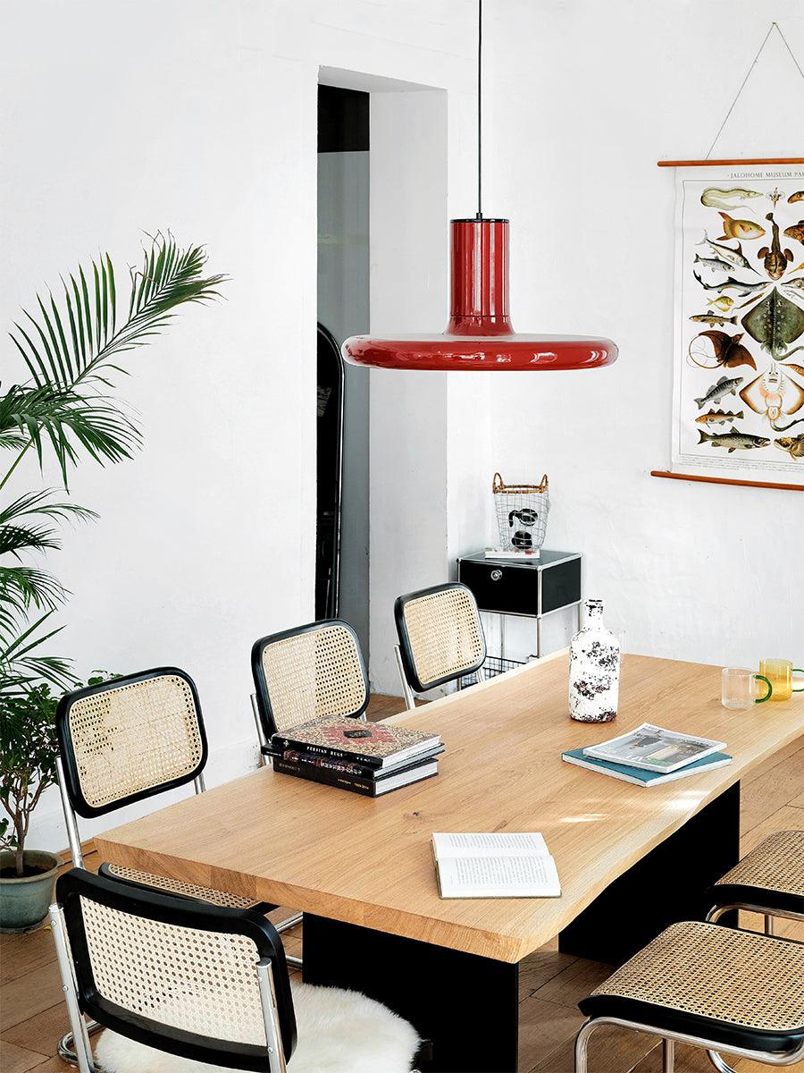 Seloz hanglamp aluminium cilinder schijf industrieel