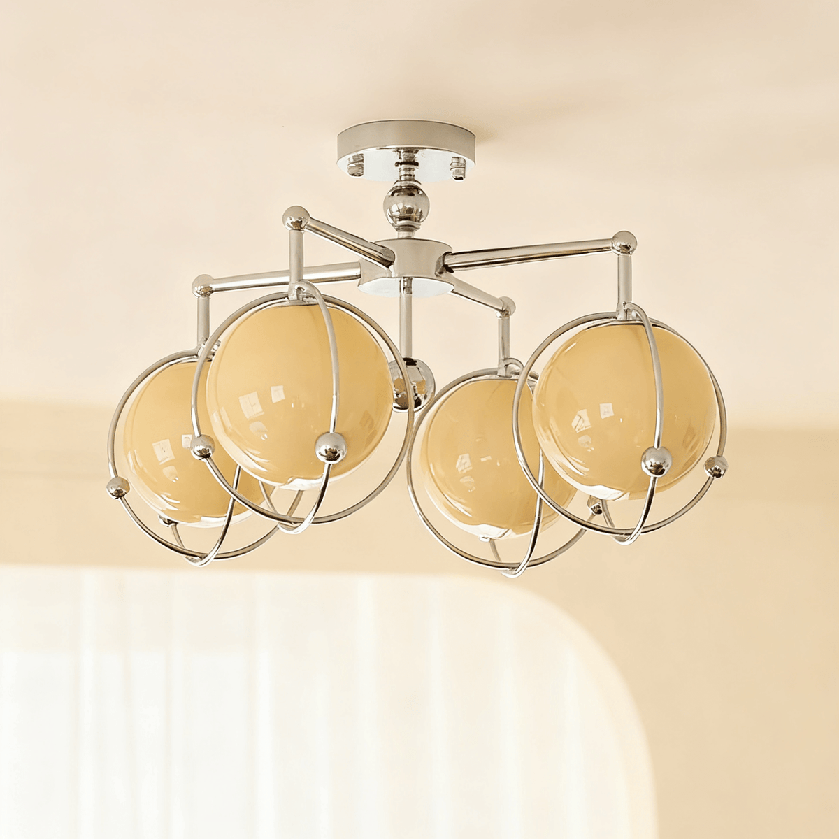 Noririella Orb Cage Semi plafondlamp