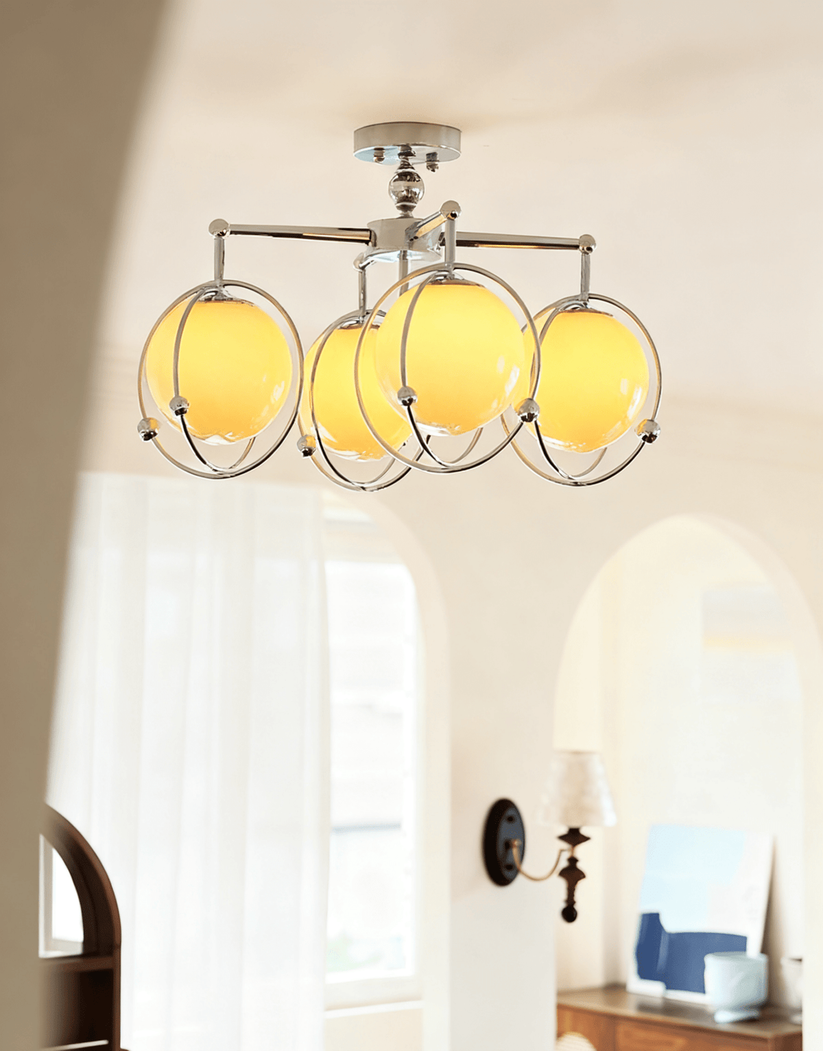 Noririella Orb Cage Semi plafondlamp