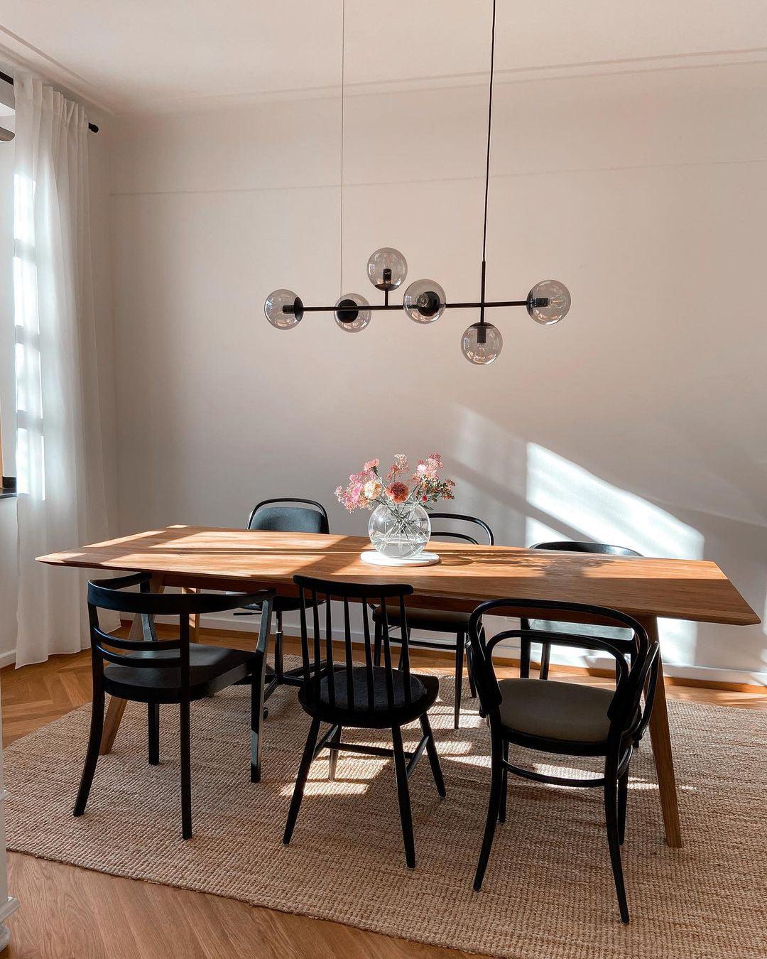 Yorvin hanglamp orb messing glas voor woonkamer