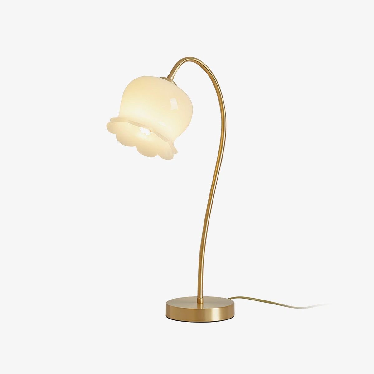 Calvor messing vintage tafellamp