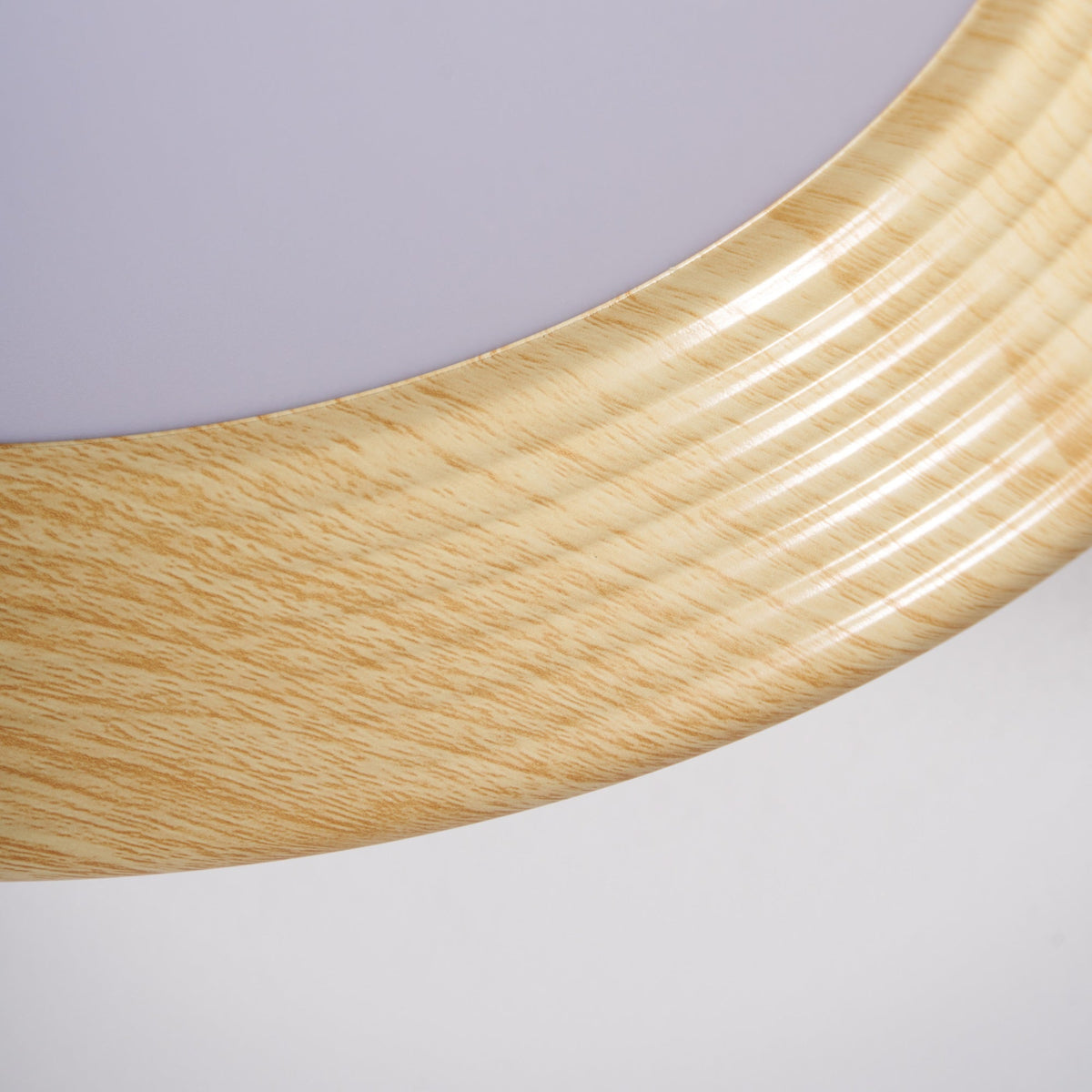 Elvirelle plafondlamp houten ring minimalistisch dimbaar