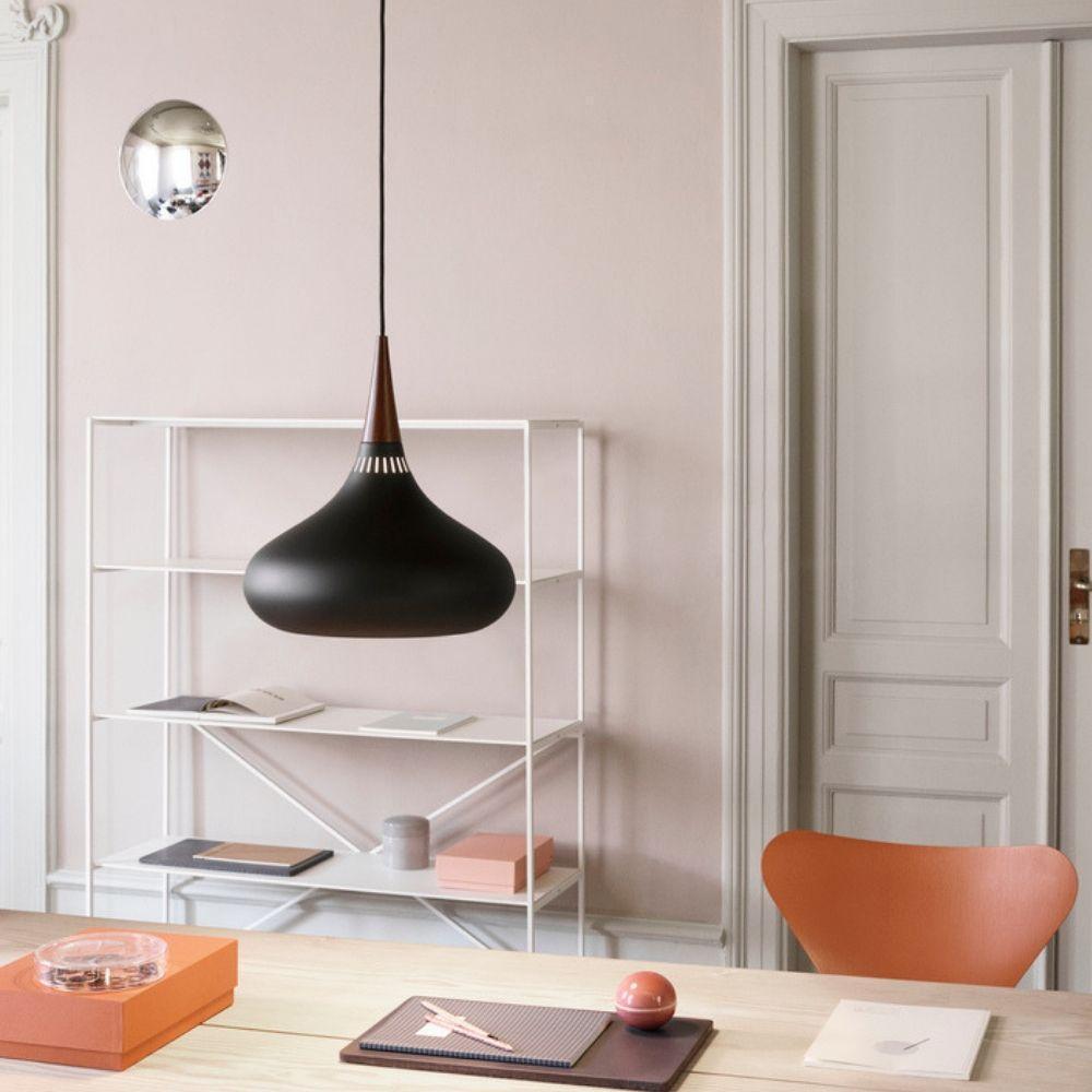 Aelorn Aluminium- en houten industriële hanglamp