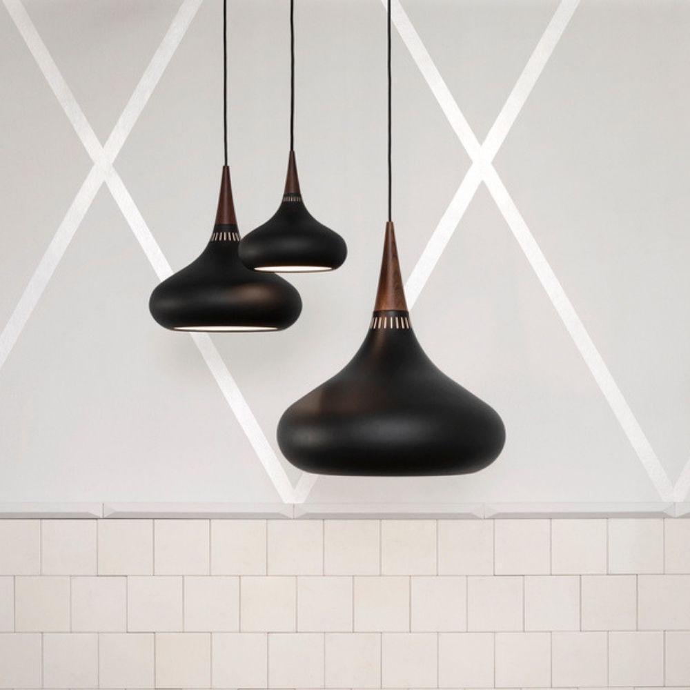 Aelorn Aluminium- en houten industriële hanglamp