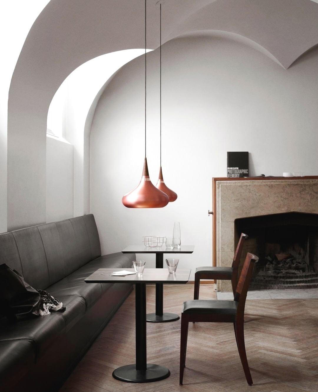 Aelorn Aluminium- en houten industriële hanglamp