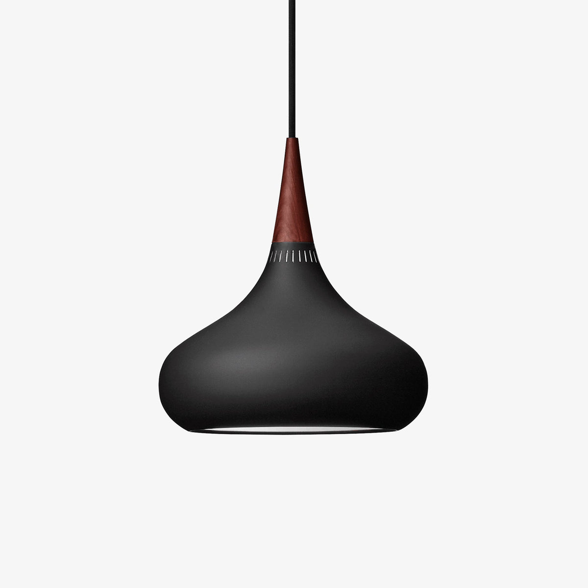 Aelorn Aluminium- en houten industriële hanglamp