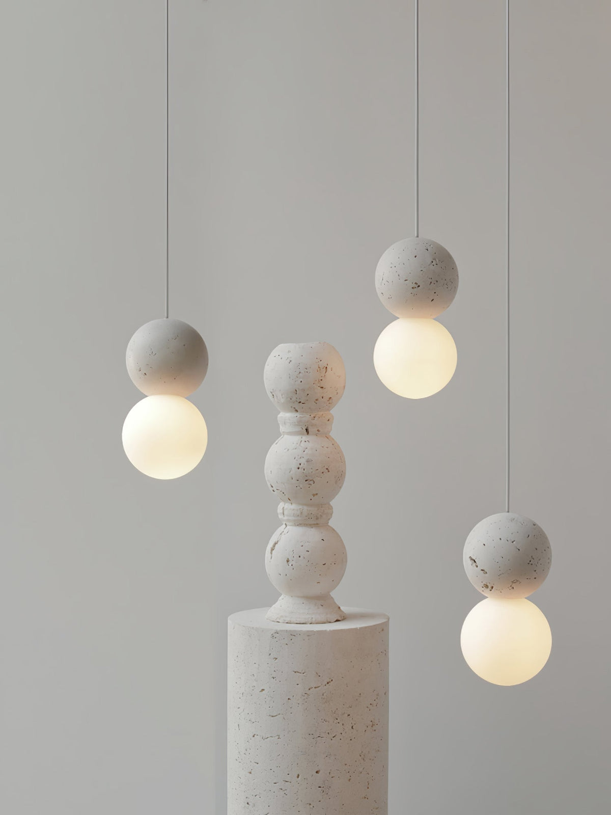 Joss Cement minimalistisch hanglamp