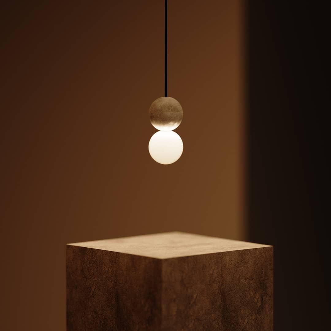 Joss Cement minimalistisch hanglamp