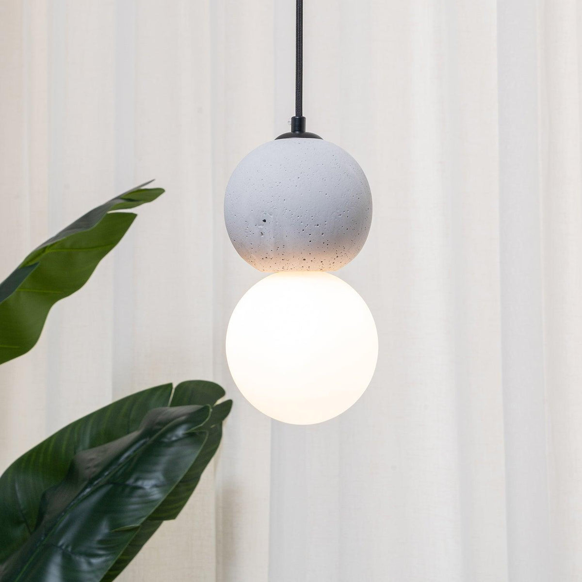 Joss Cement minimalistisch hanglamp