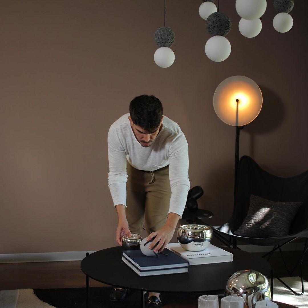 Joss Cement minimalistisch hanglamp