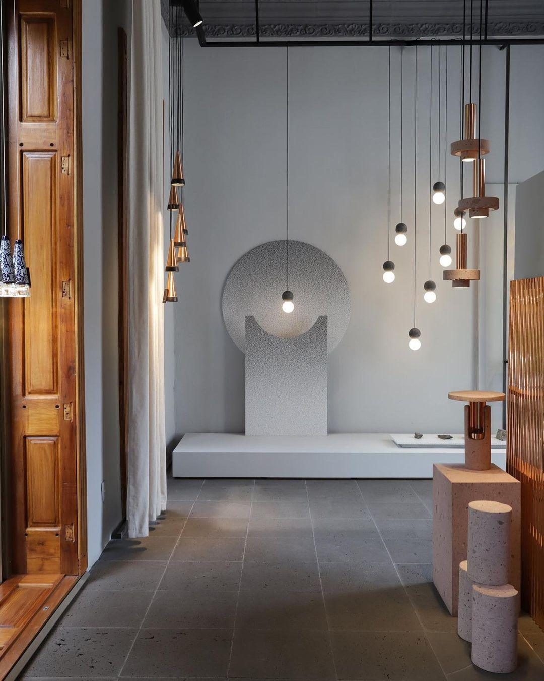 Joss Cement minimalistisch hanglamp