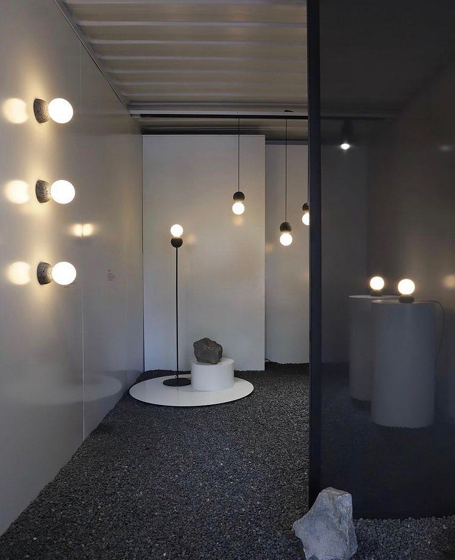 Joss Cement minimalistisch hanglamp