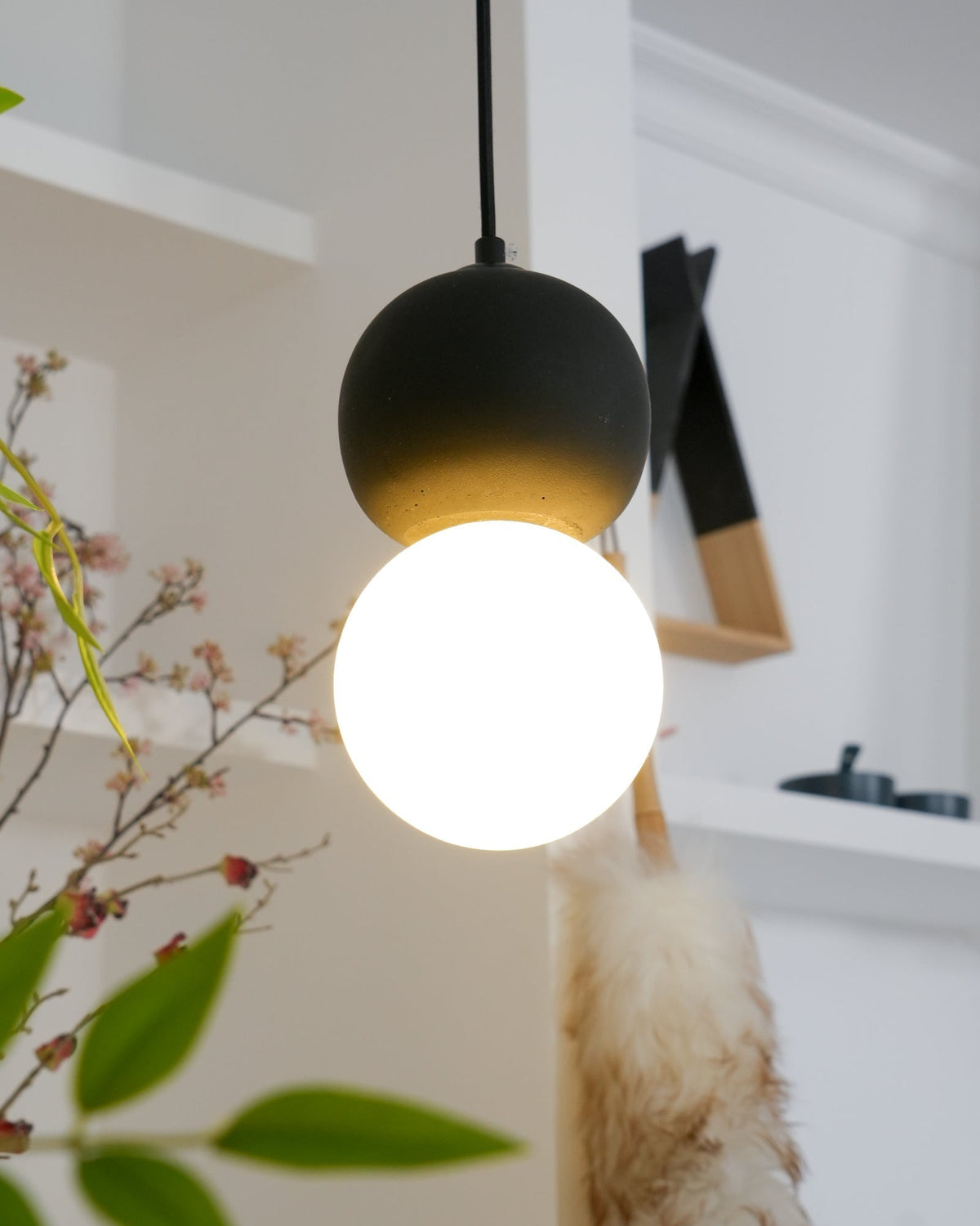 Joss Cement minimalistisch hanglamp