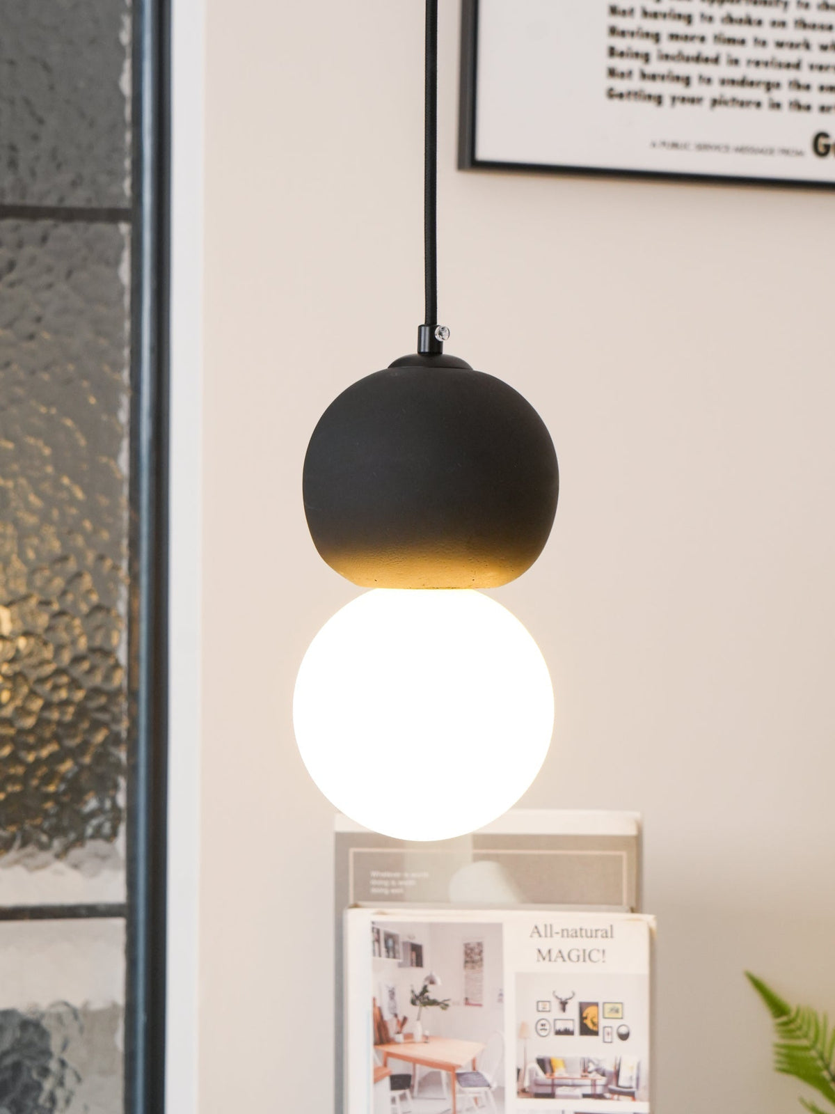 Joss Cement minimalistisch hanglamp