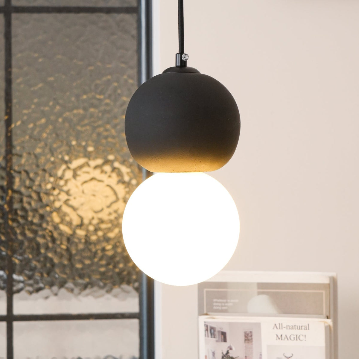 Joss Cement minimalistisch hanglamp