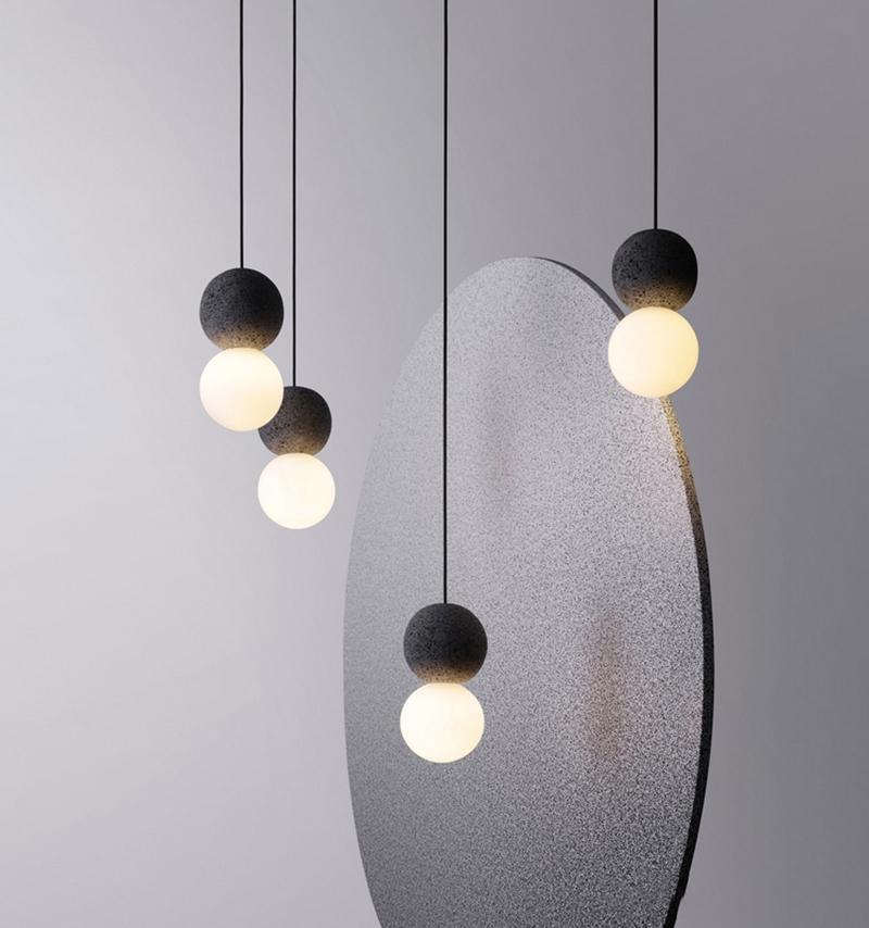 Joss Cement minimalistisch hanglamp