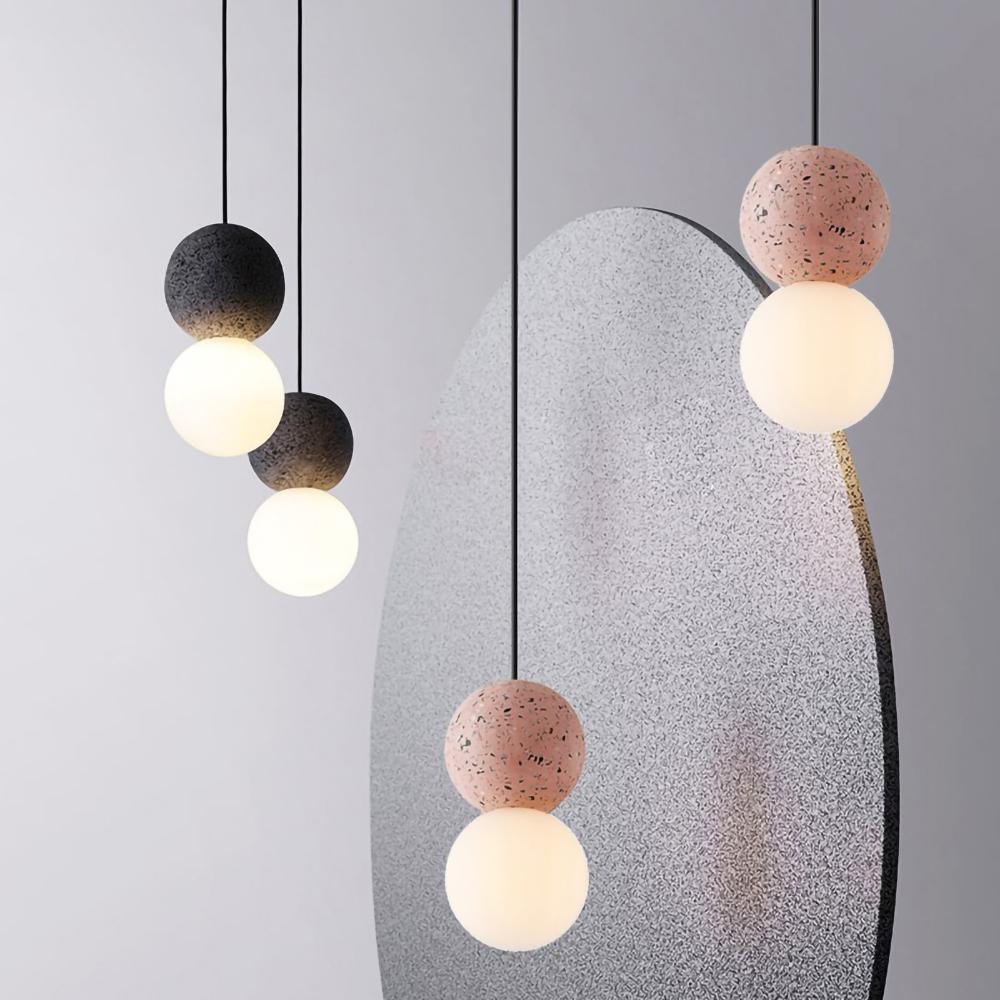 Joss Cement minimalistisch hanglamp