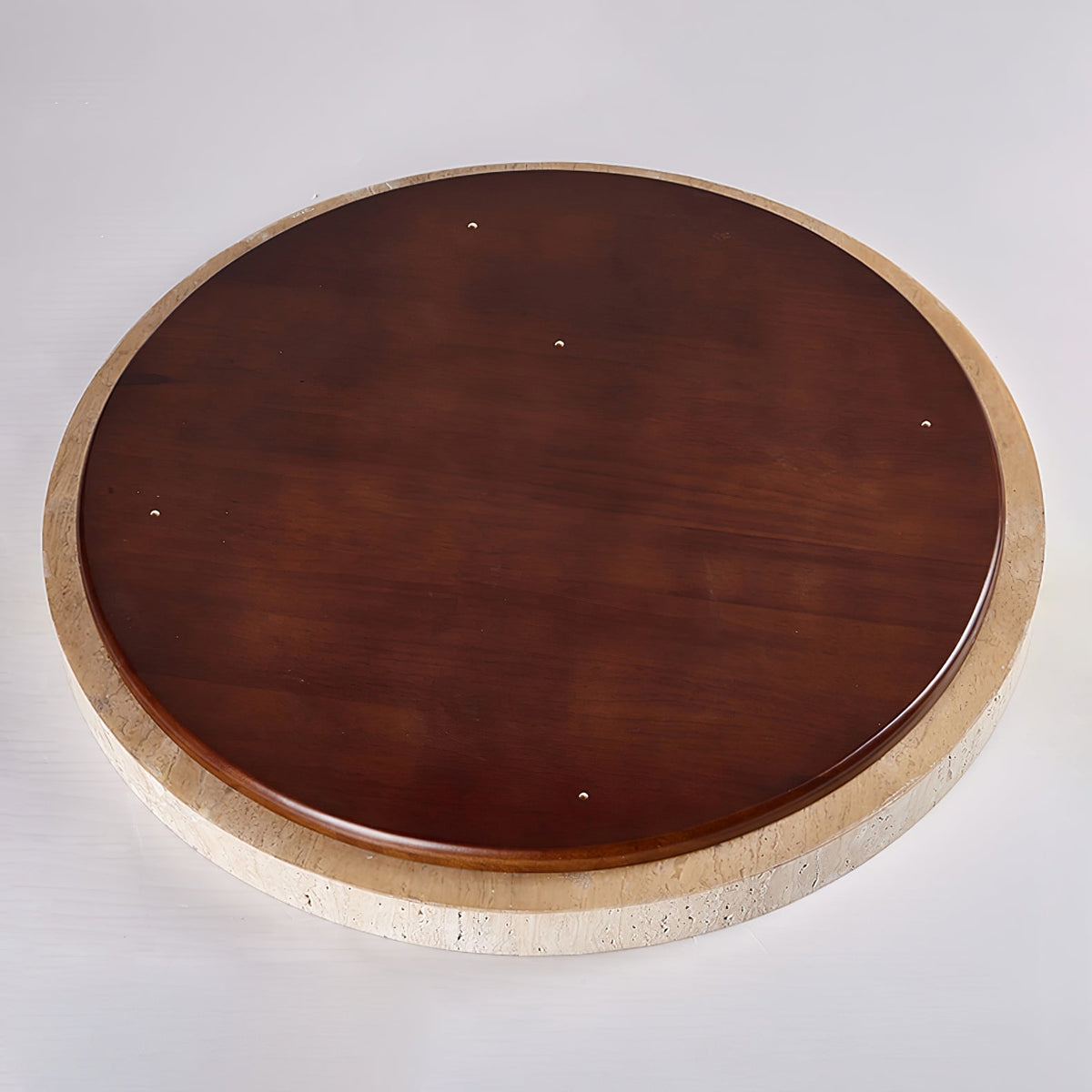 Kathy travertin Ronde plafondlamp
