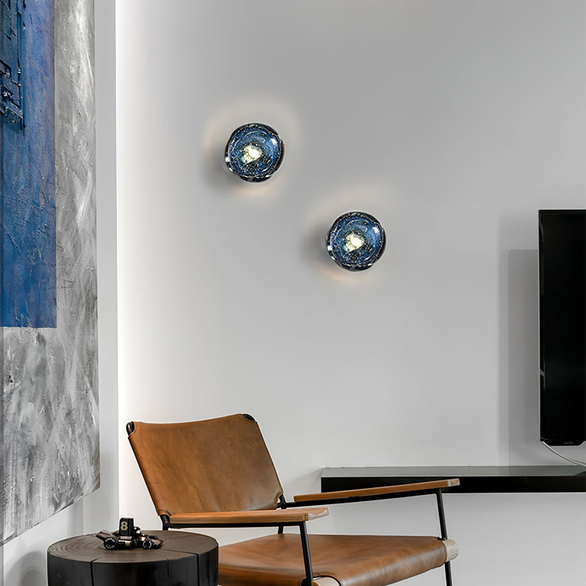 Eiririelle Luxueus Glas Wandlamp