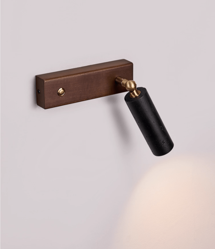 Seralaine travertin wandlamp