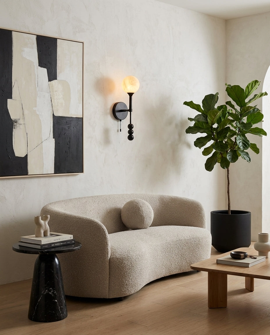 Valemont albast wandlamp