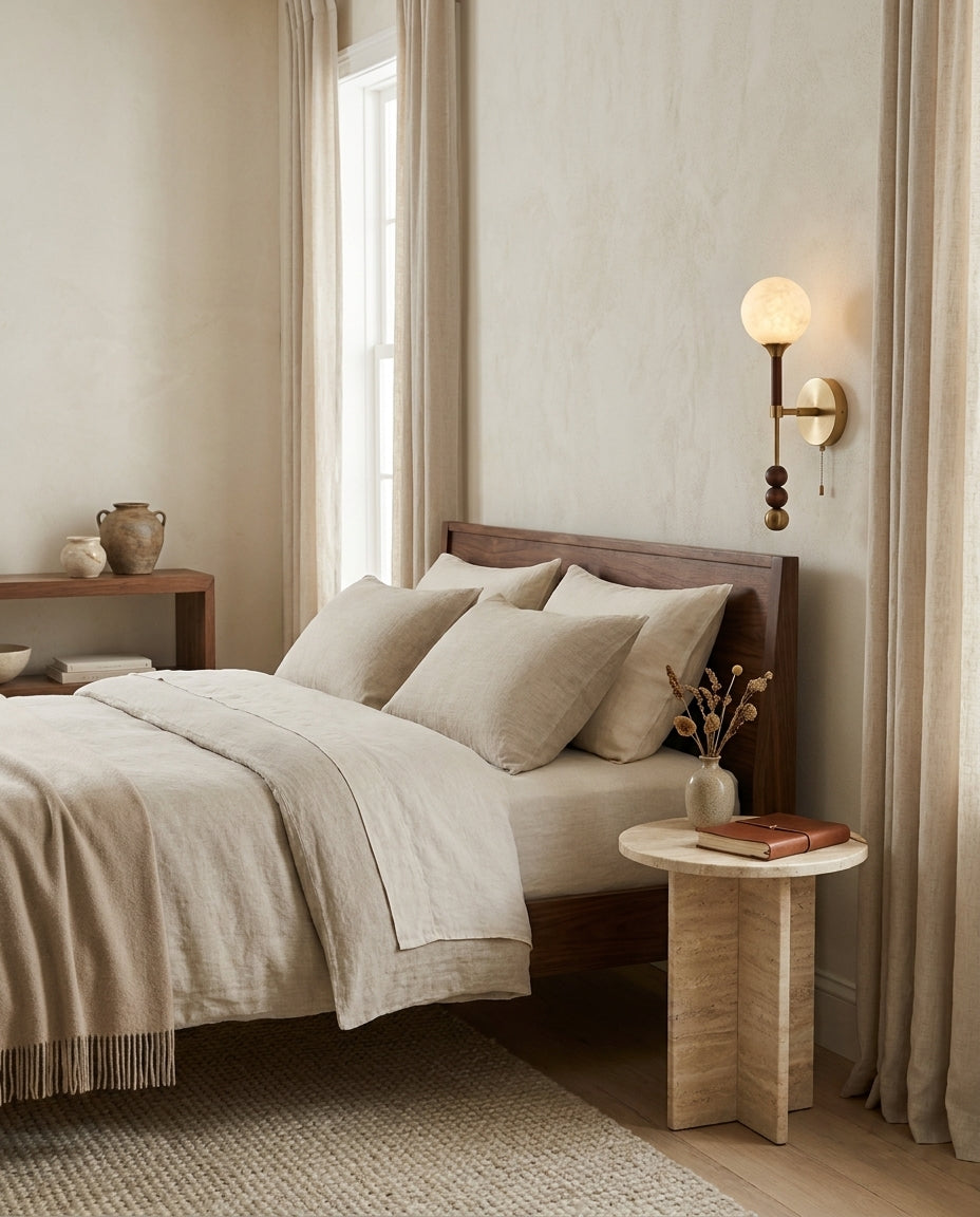 Valemont albast wandlamp