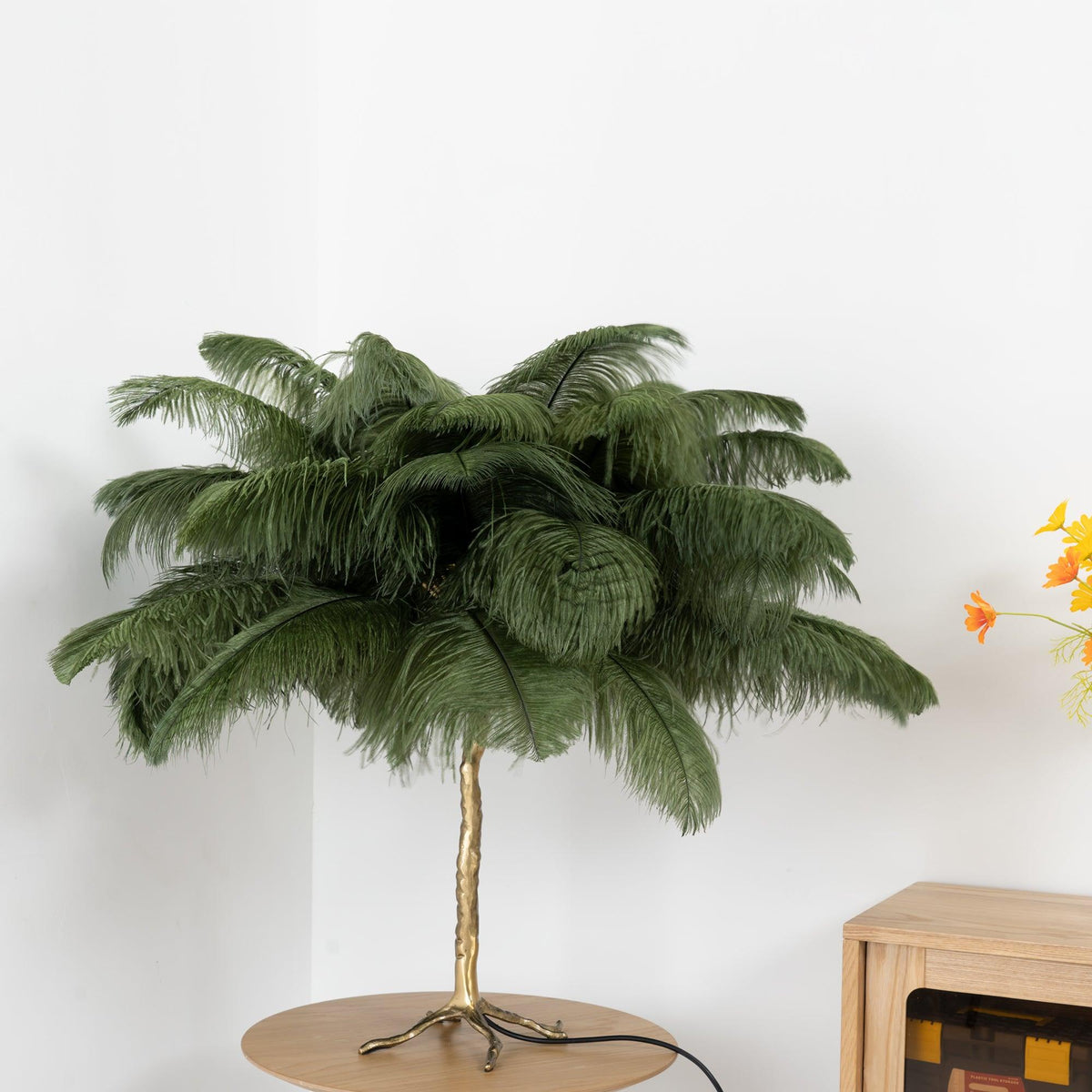 Ostrich tafellamp