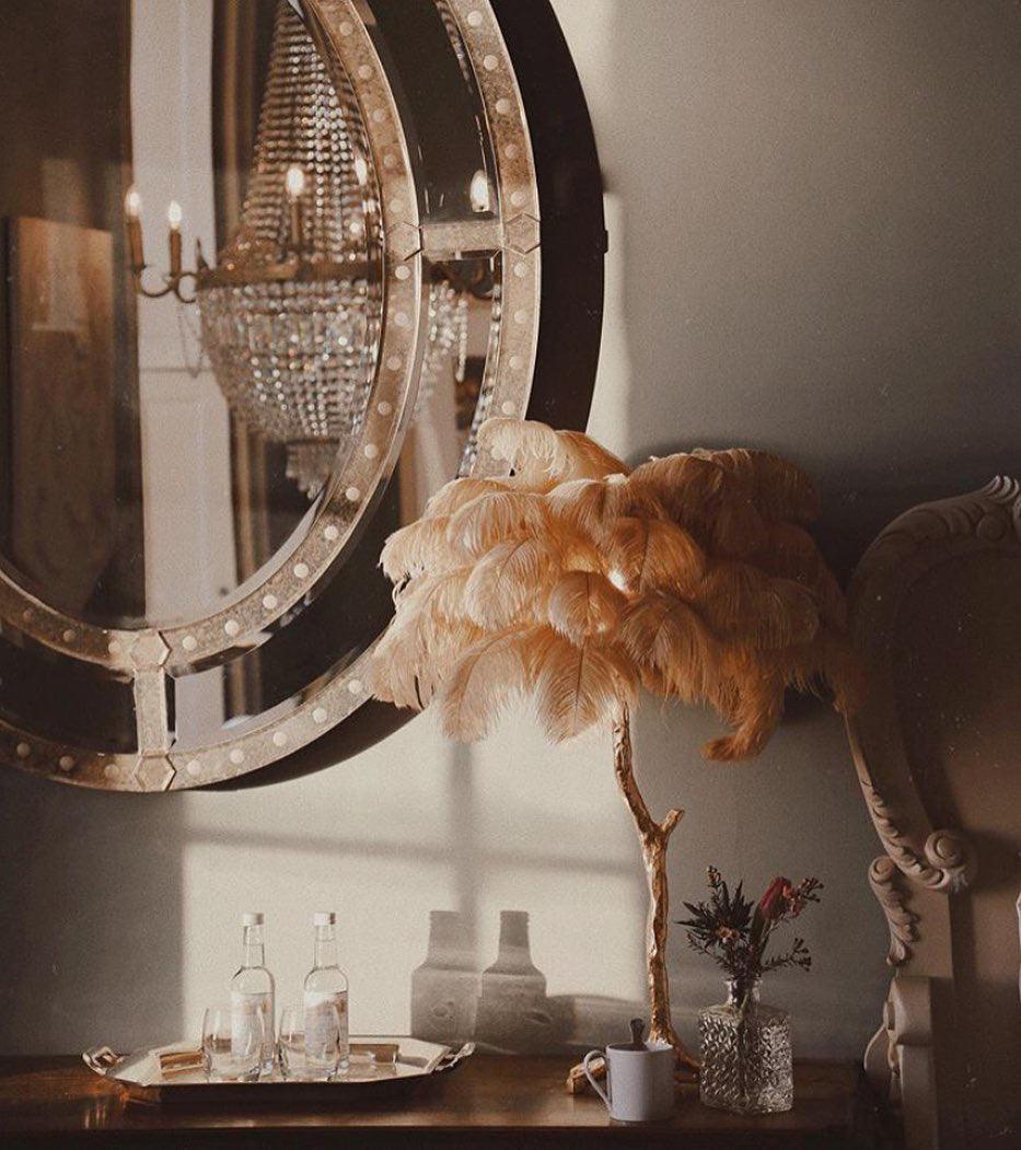 Ostrich tafellamp