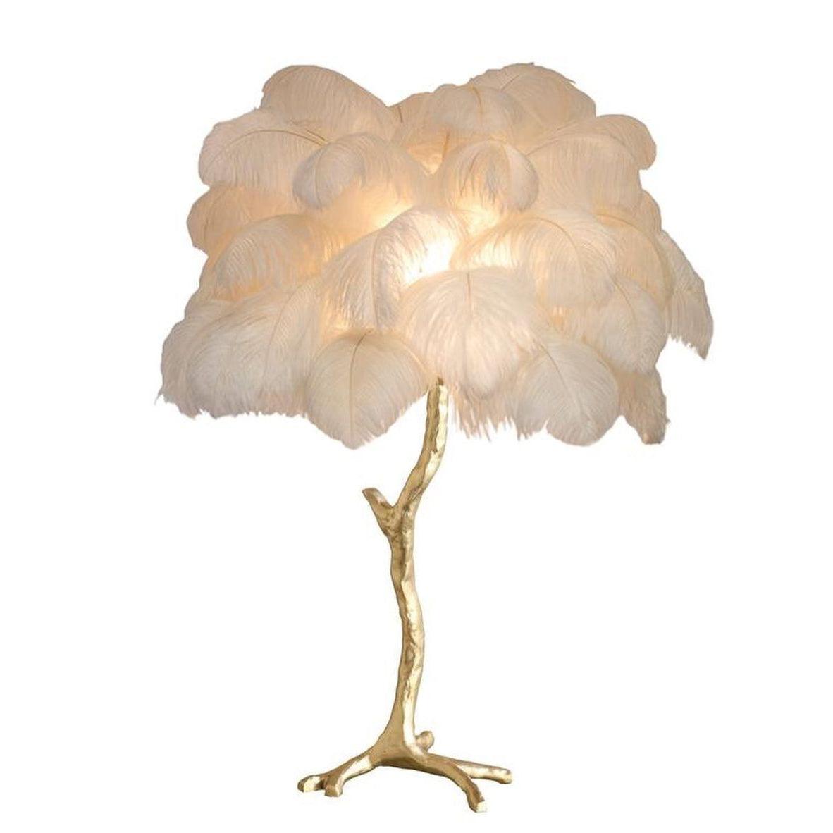 Ostrich tafellamp