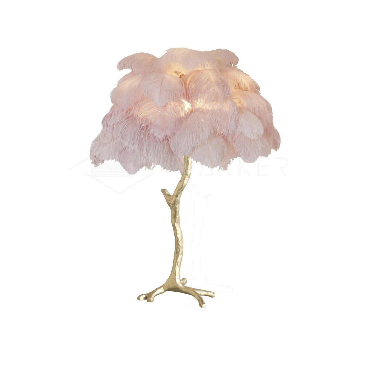 Ostrich tafellamp