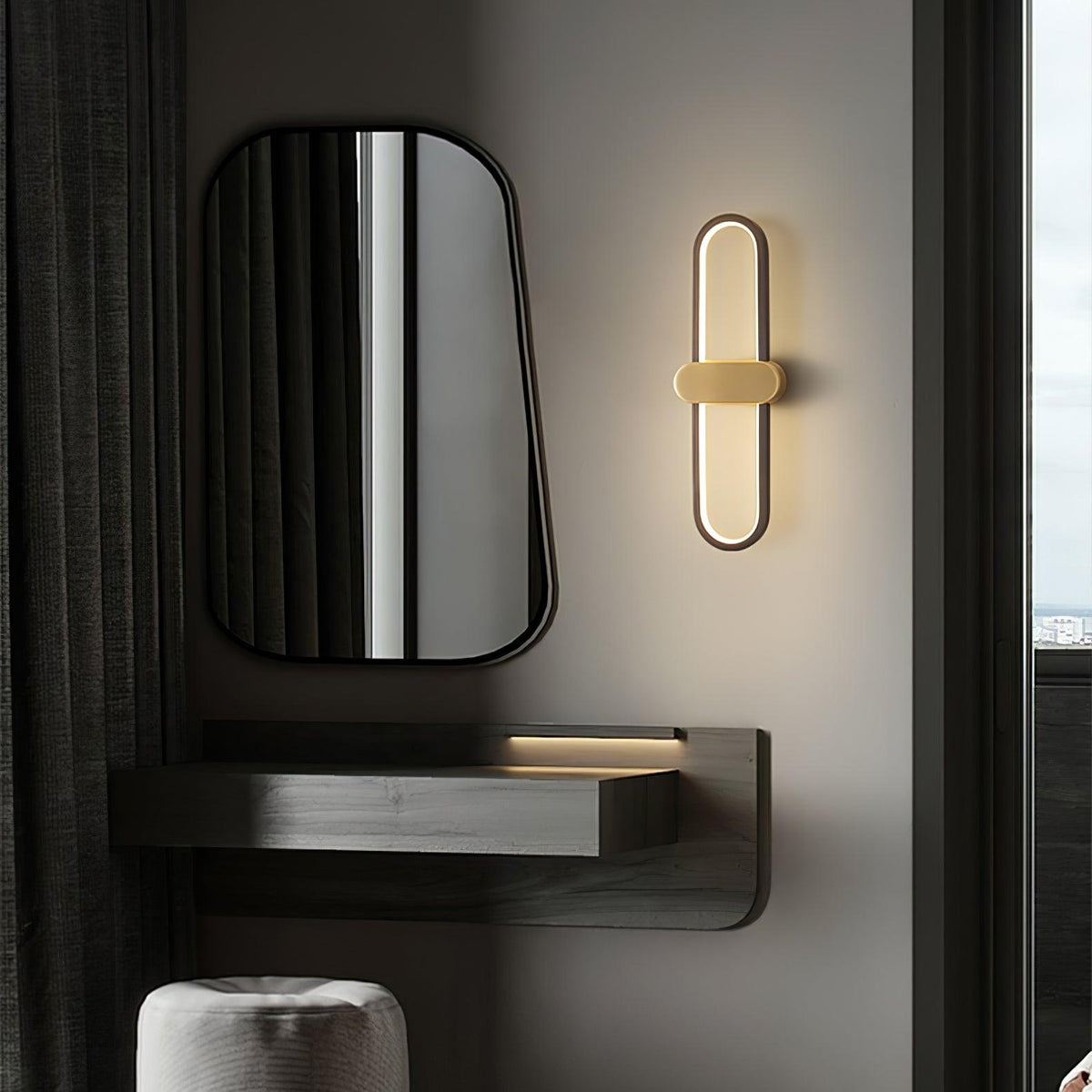 Avelon Oval LED wandlamp