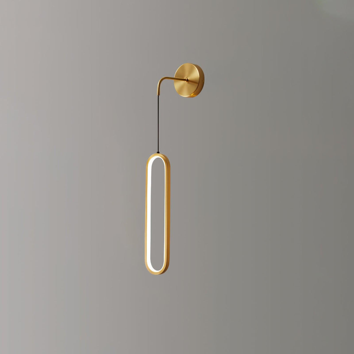 Solisenne Aven LED messing wandlamp