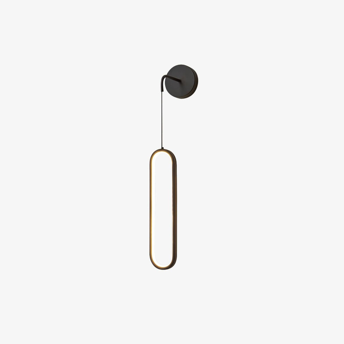 Solisenne Aven LED messing wandlamp