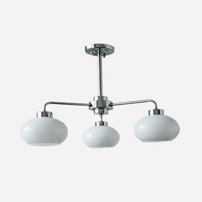 Liorenira Kroonluchter glas chroom Geometrisch Retro