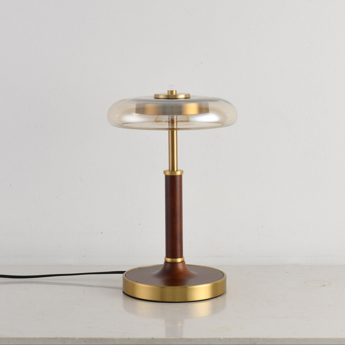 Layla Vintage glas tafellamp