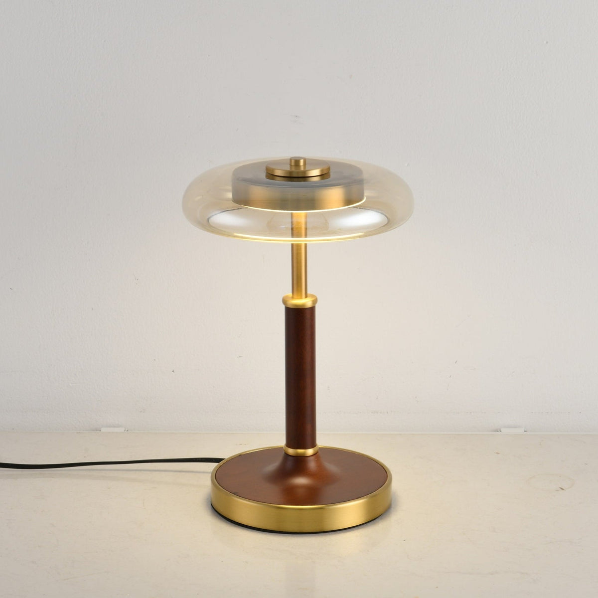 Layla Vintage glas tafellamp