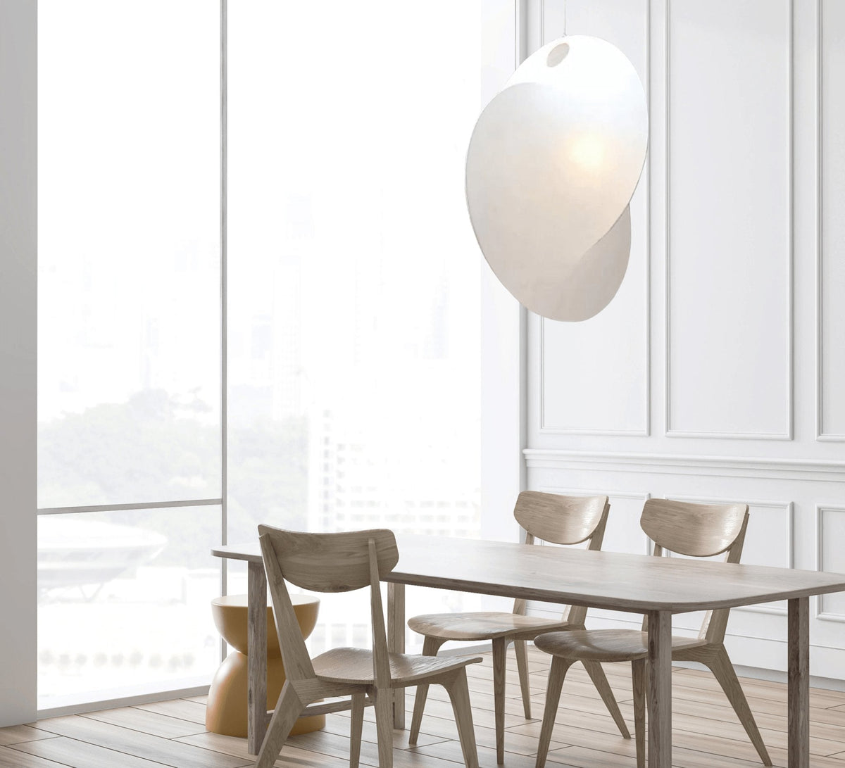 Ferivora Staal Kunstzinnige hanglamp