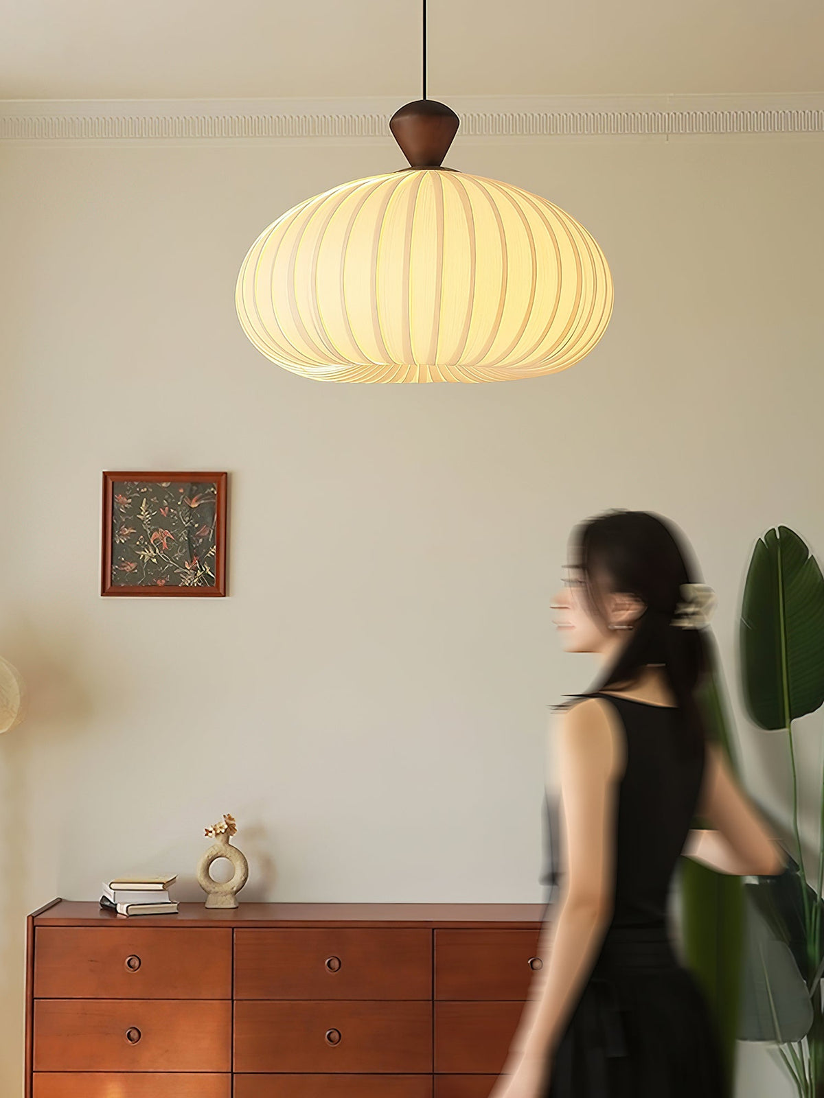 Evaryn geplooide hanglamp
