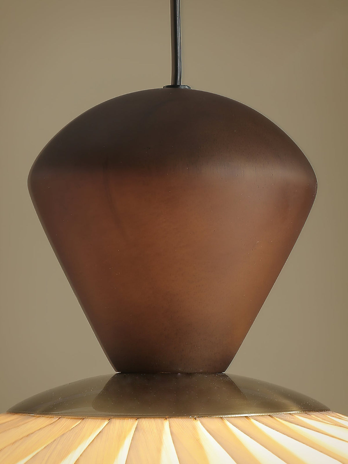 Evaryn geplooide hanglamp