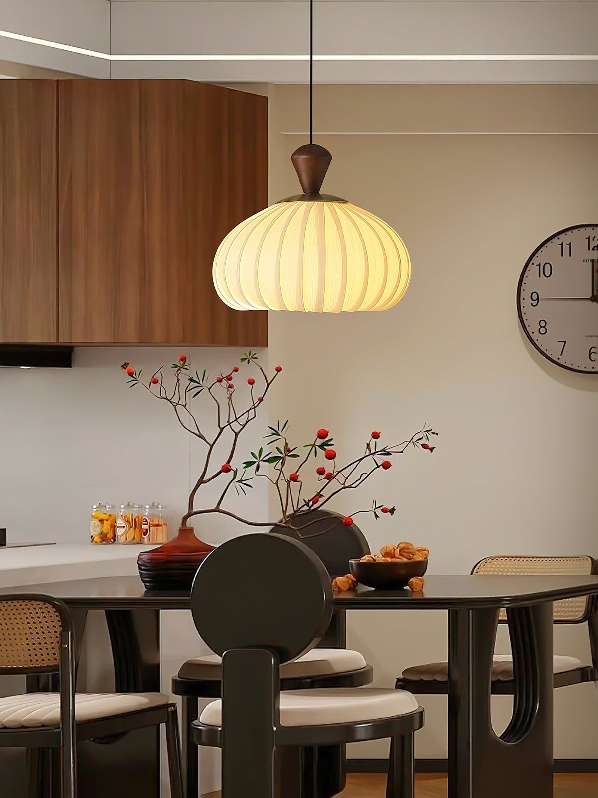 Evaryn geplooide hanglamp